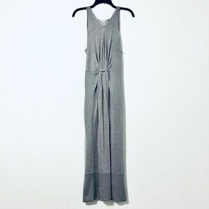 Qi Silk Dress (Silver)